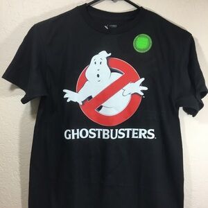 Boys Black Ghostbusters T-shirt